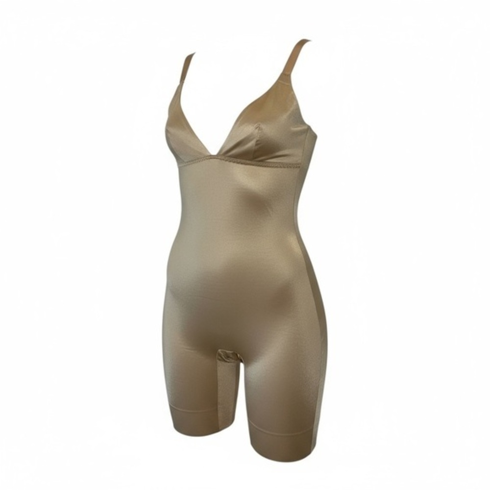 ✨ Flexees by Maidenform Firm Control Bodysuit Shapewear – Nude ✨